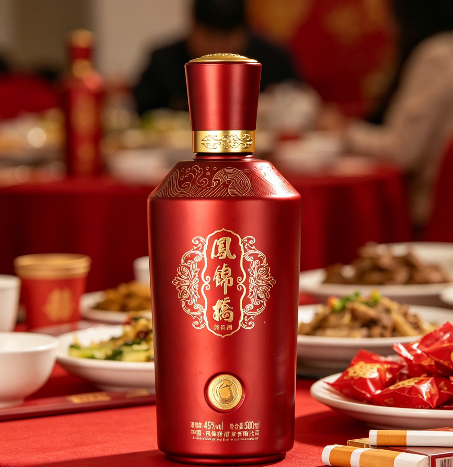 凤锦桥酒：以一杯佳酿为桥，连接中国人所有的喜悦与幸福